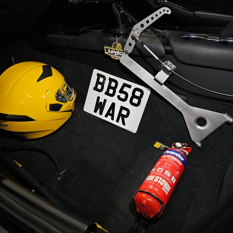 Toyota Supra A90 Footwell Extinguisher Kits