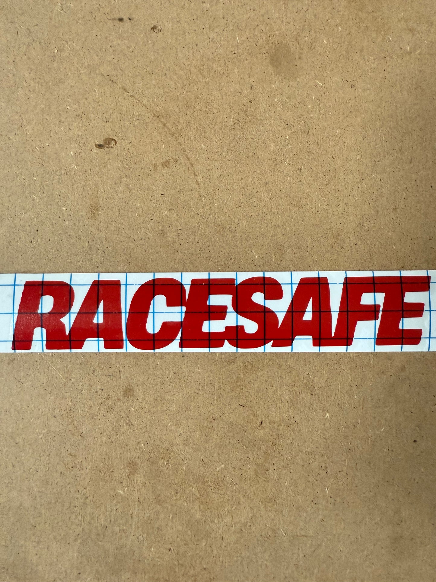 RaceSafe stickers