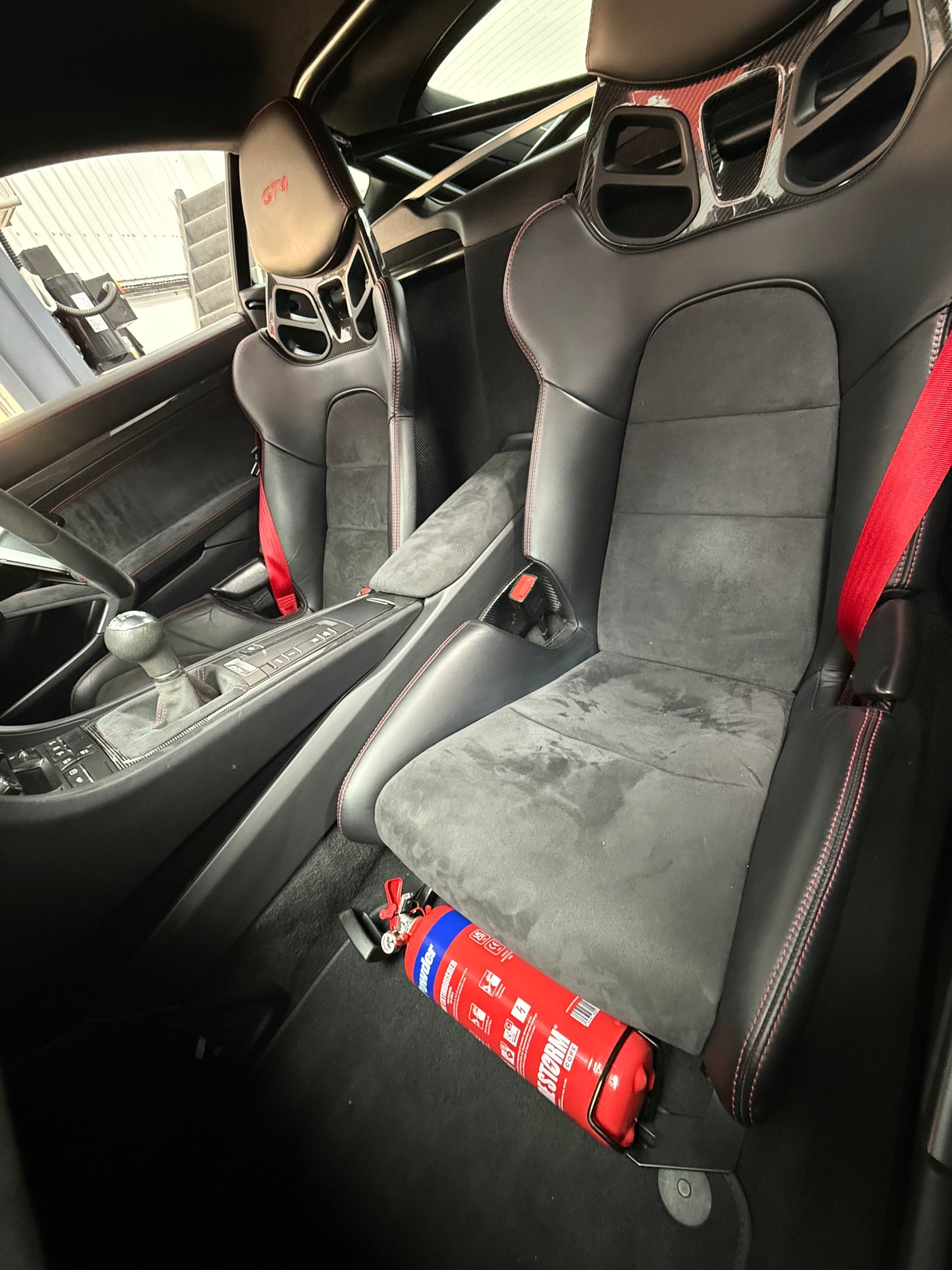 Porsche Footwell Extinguisher Kits