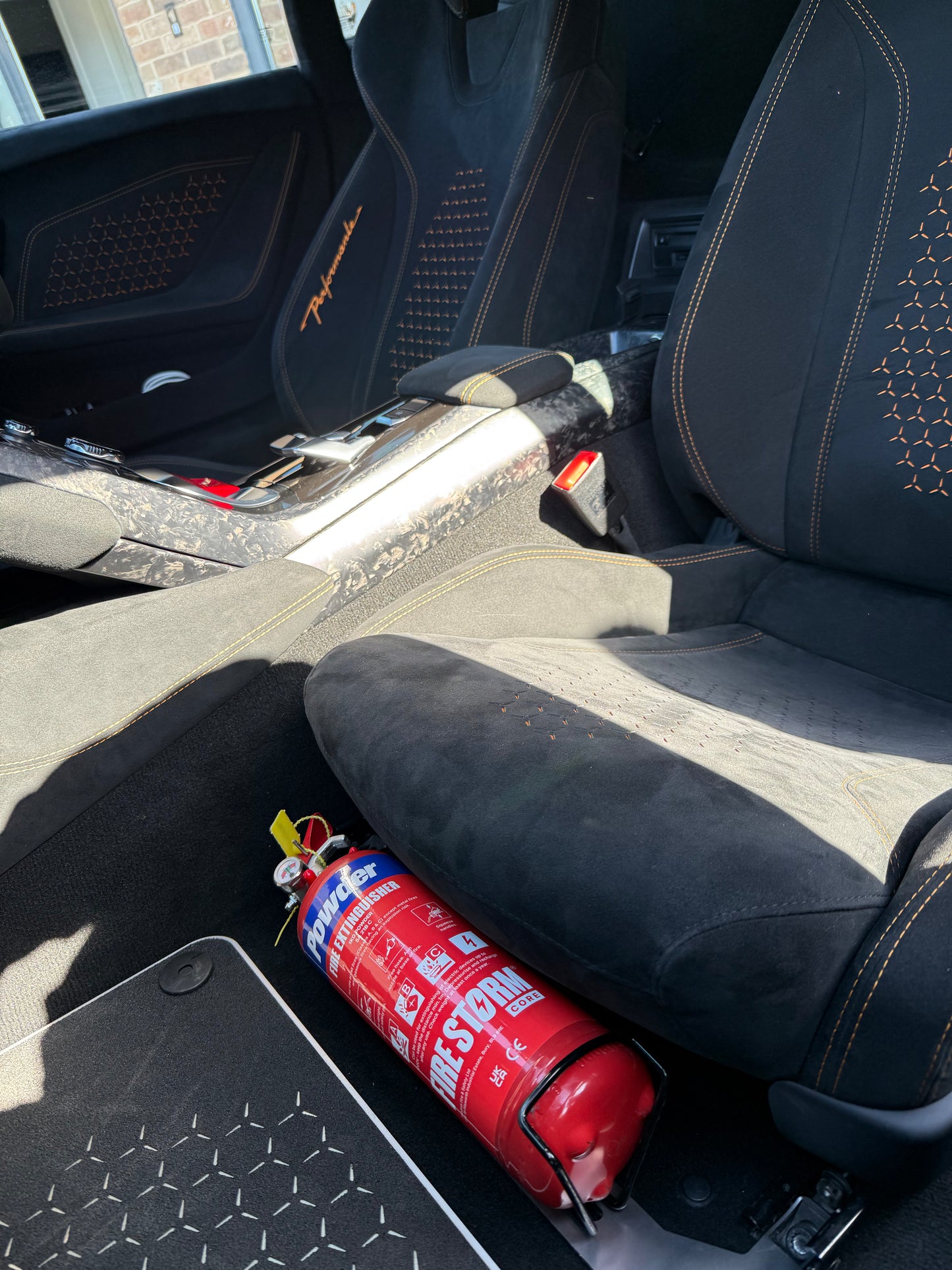 Aventador Footwell Extinguisher Kits