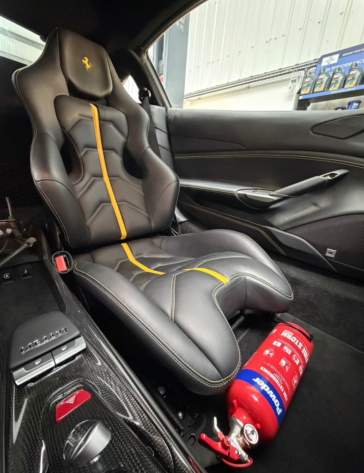 Ferrari Footwell Extinguisher Kits