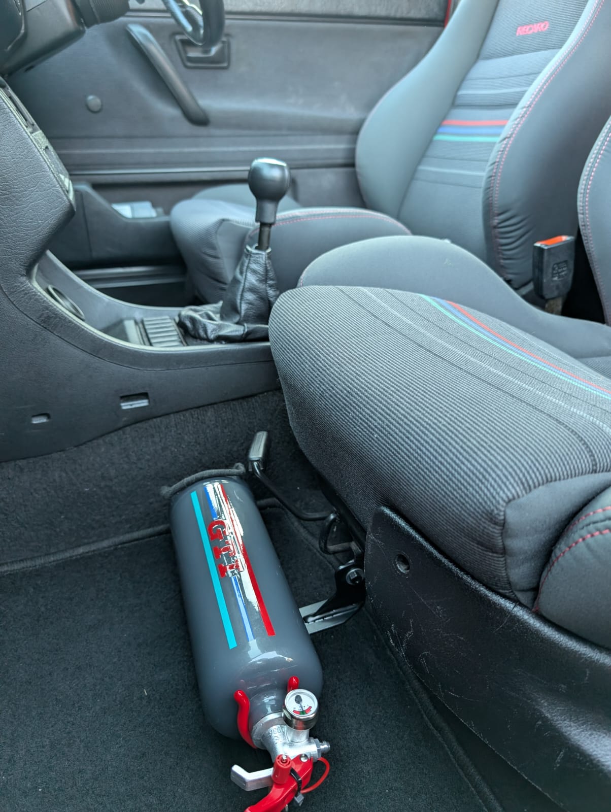 VW Golf Mk2&3 Footwell Extinguisher Kits