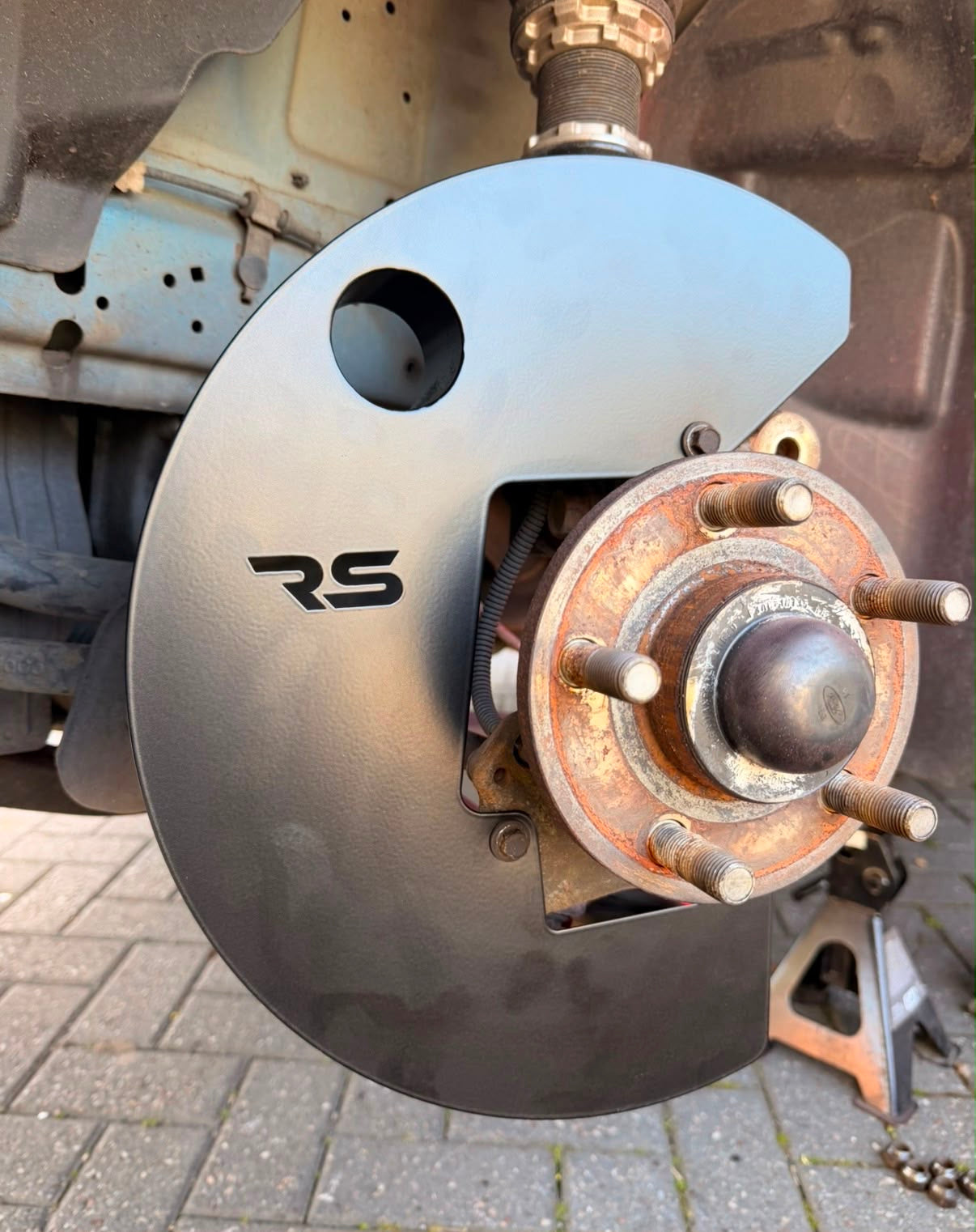 Mustang S550 Front Brake Cooling Kit