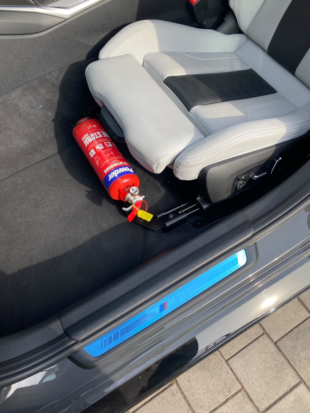 BMW G8X Footwell Extinguisher Kits