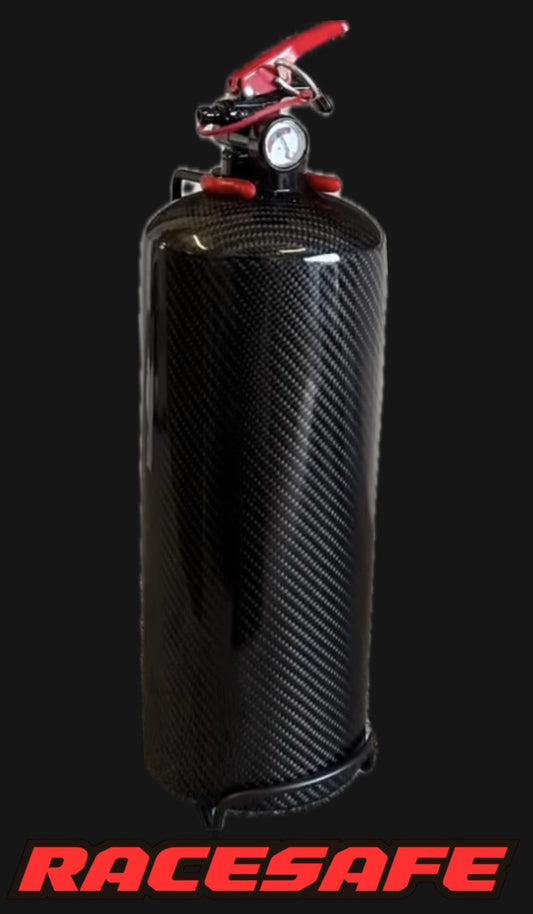 Carbon Fibre Footwell Extinguisher Kits