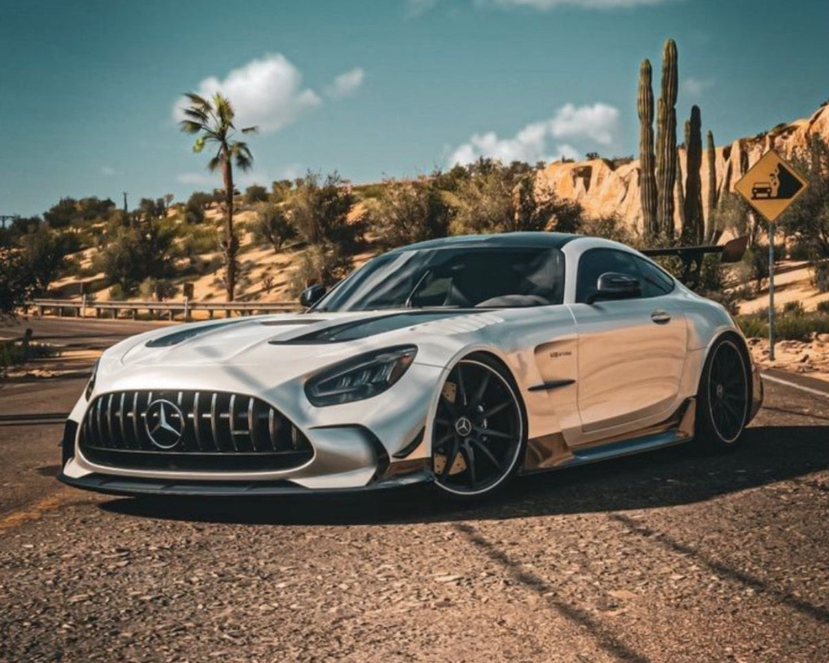 Mecedes AMG GT Footwell Extinguisher Kits